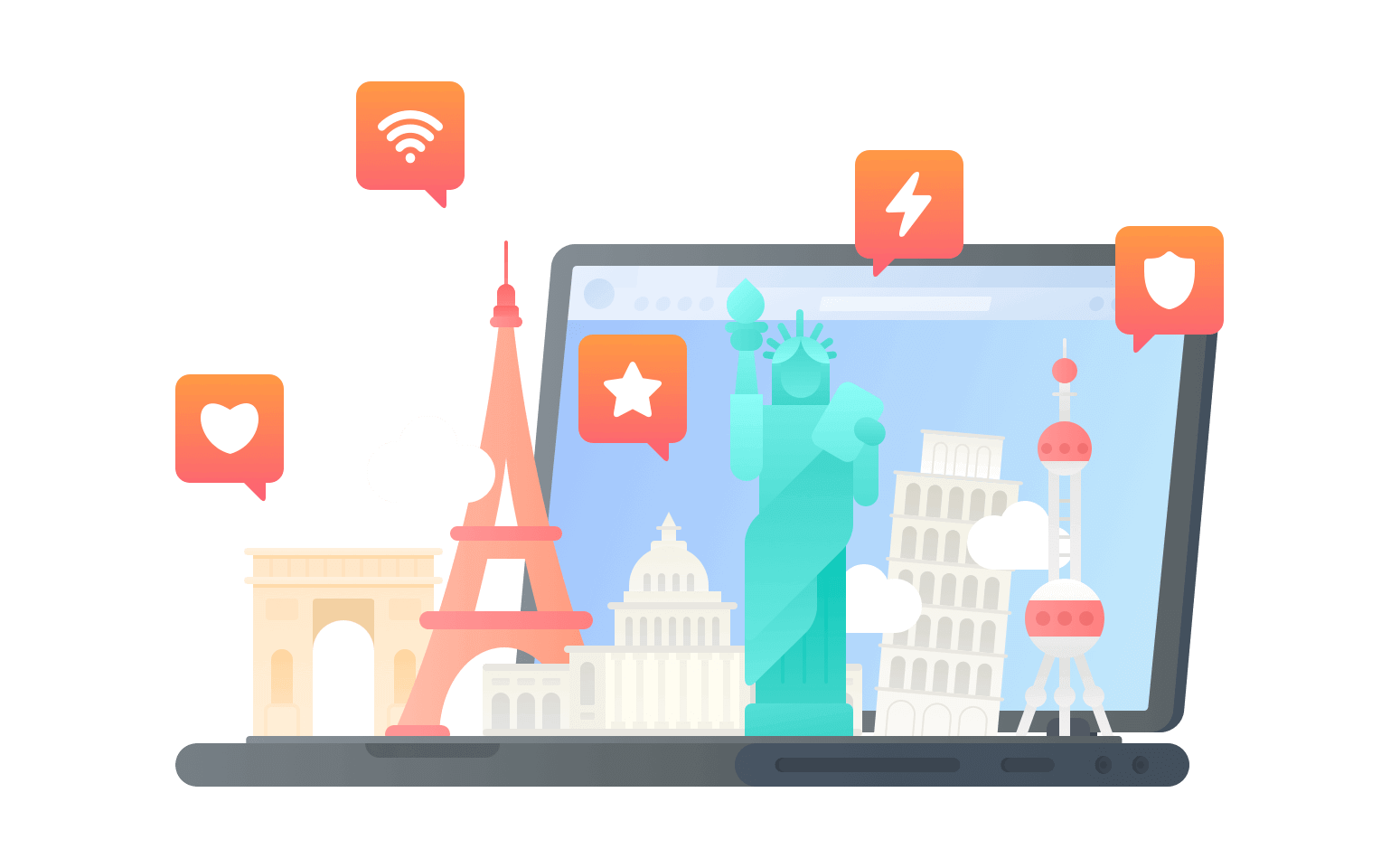 在加蓬连接到中国的软件 - 大陆VPN